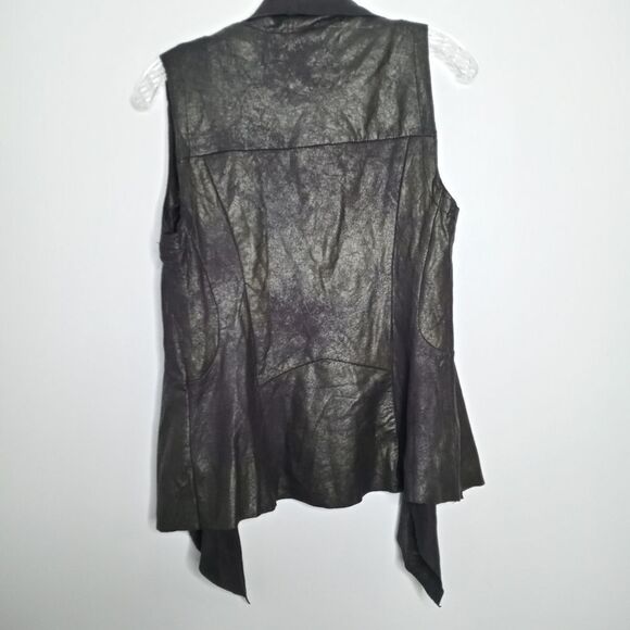 Bagatelle black waterfall vest size small - Picture 8 of 9